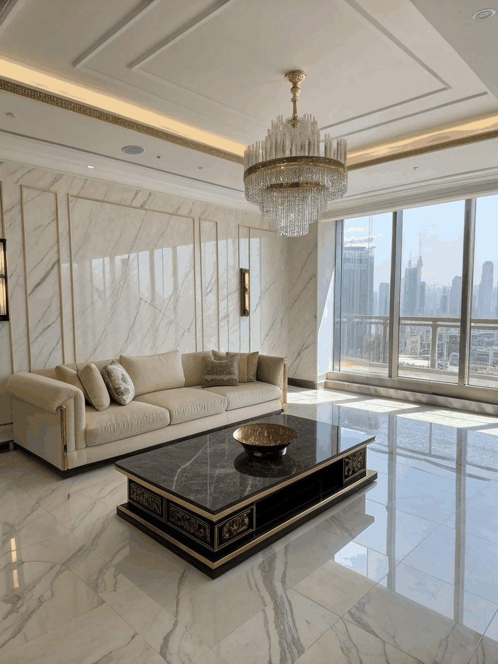 Luxury Dubai Apartment Interior